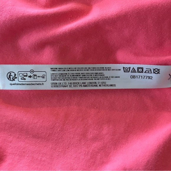 Free People FP Movement Hot Shot Mini Dress in Electric Sunset NWOT Size Medium - Picture 10 of 10